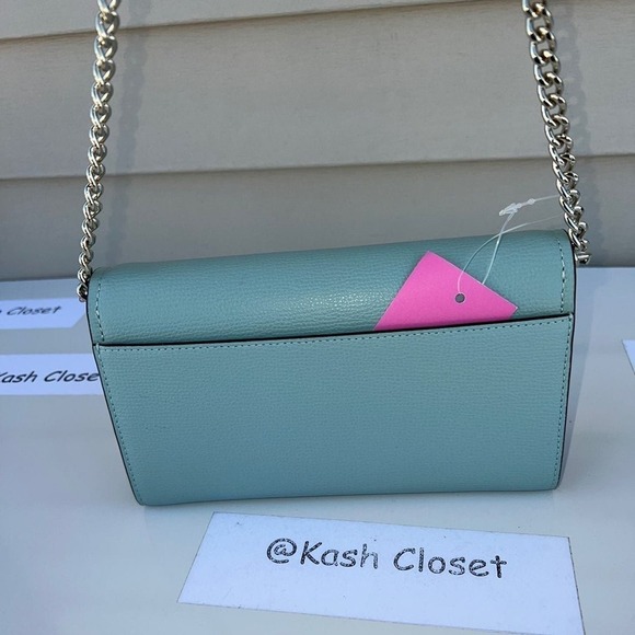 Kate Spade Darcy Embroidered Chain Crossbody & Convertible Wallet - Picture 10 of 12